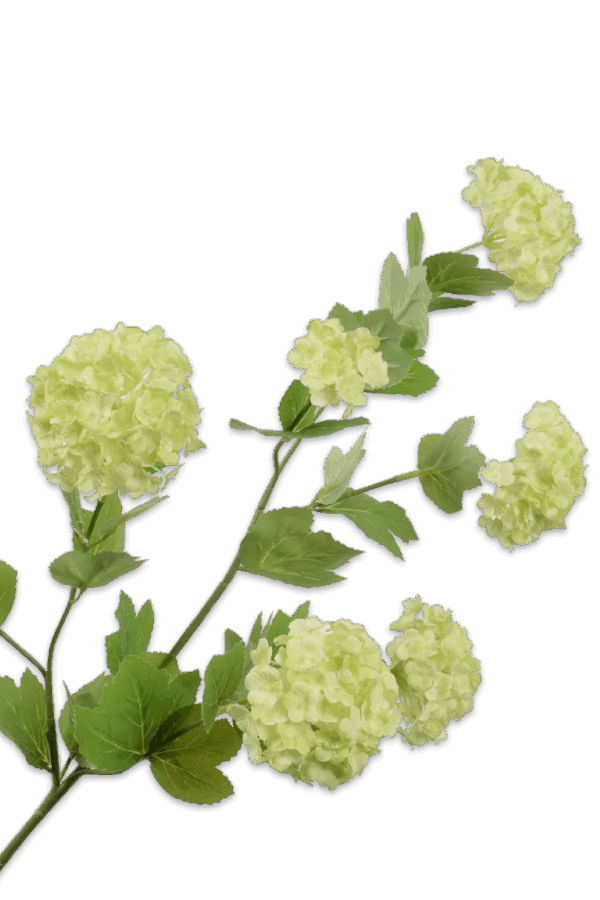 Sneeuwbal viburnum licht groen 78 cm Silk-ka