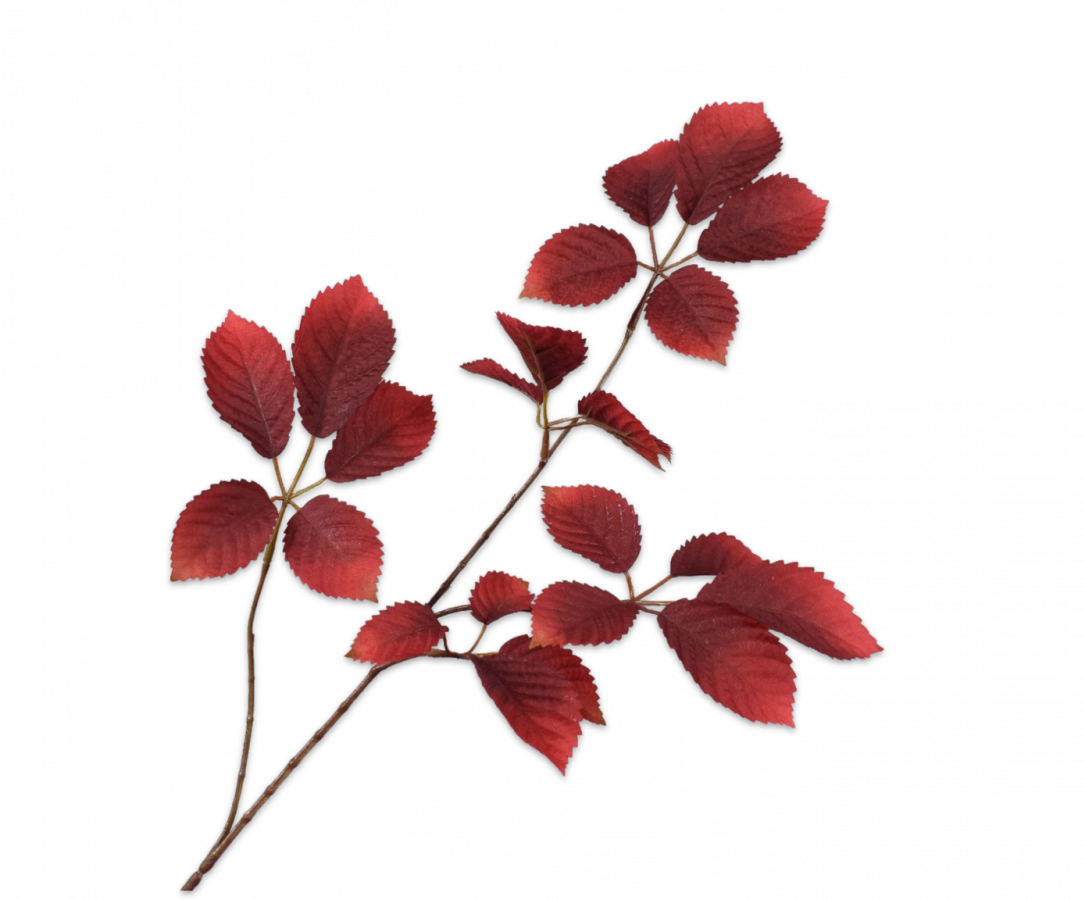 Bladtak bordeaux 74 cm Silk-ka