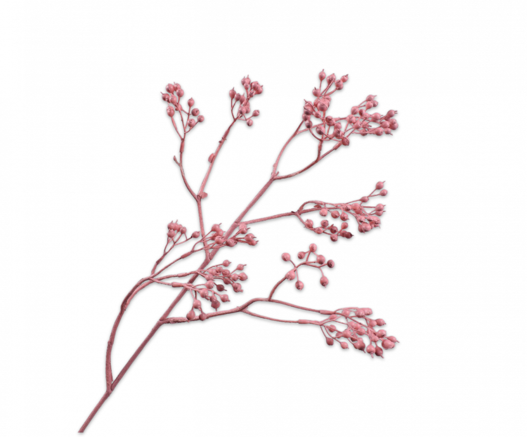 Bessentak licht roze 80 cm Silk-ka