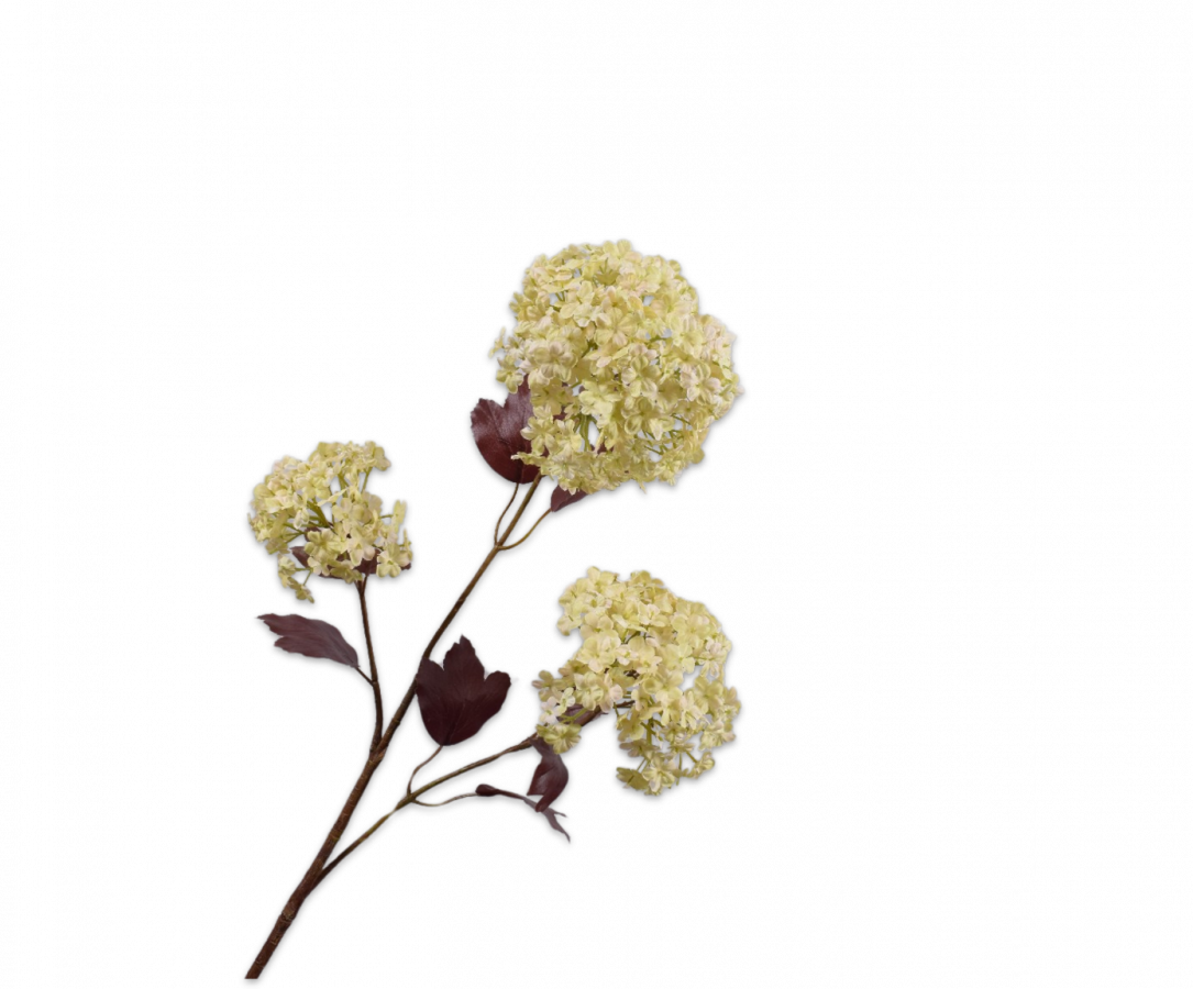 Sneeuwbal tak groen 107 cm Silk-ka