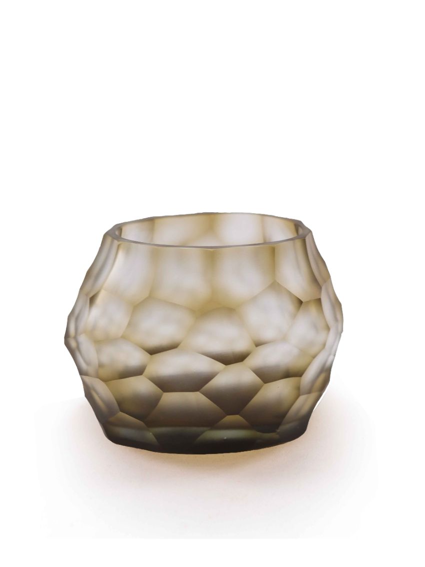 Waxinelicht Amazez smoked brown