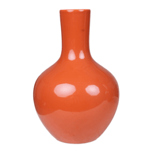 Vaas Foshan oranje S -H37 cm