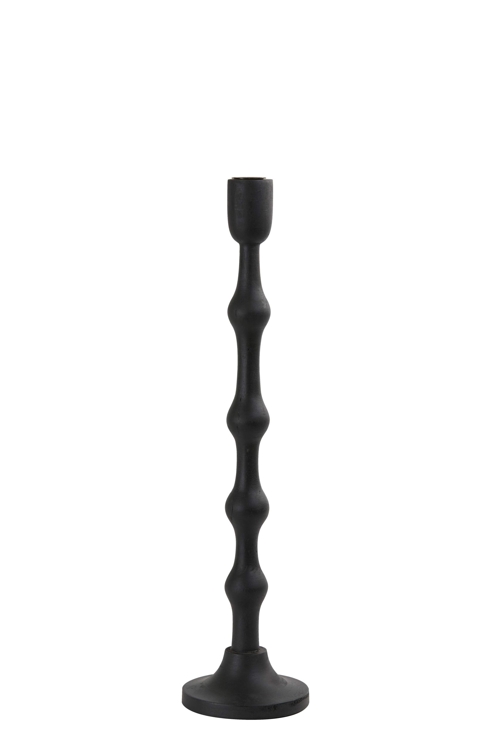 Kandelaar Xavi - mat zwart 50 cm