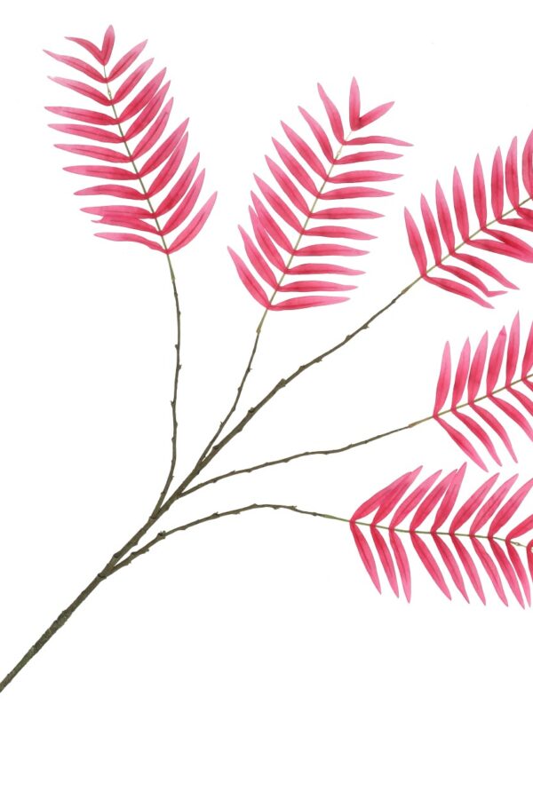 Palm blad roze 125 cm