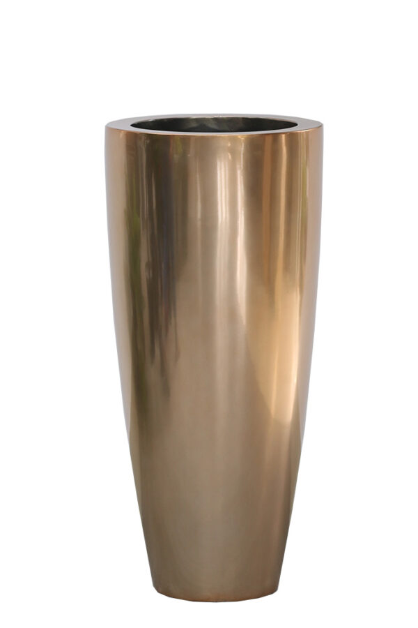 Kenny bloempot koper – 80 cm