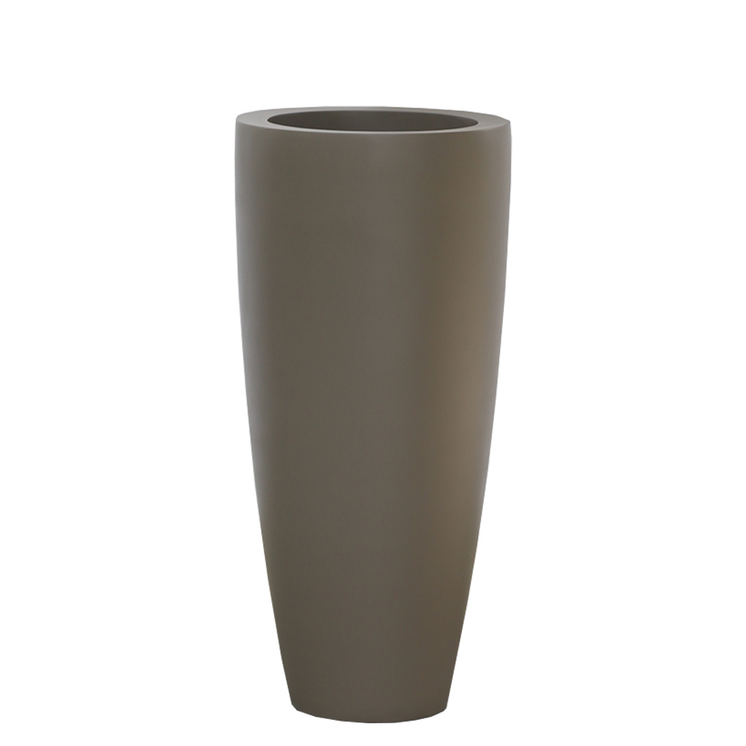 Kenny bloempot taupe – 80 cm