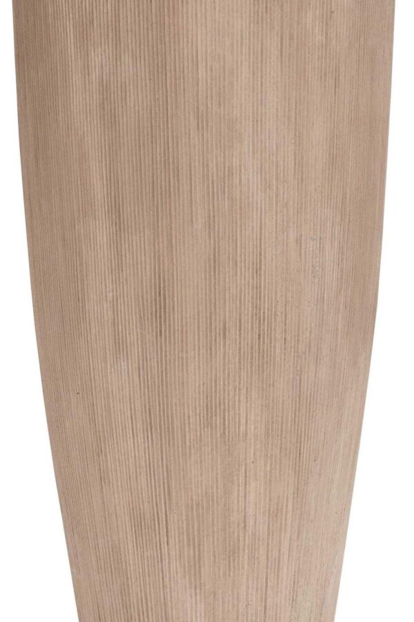 Grote bloempot vaas Lava stripe hoogte 100 cm VTW