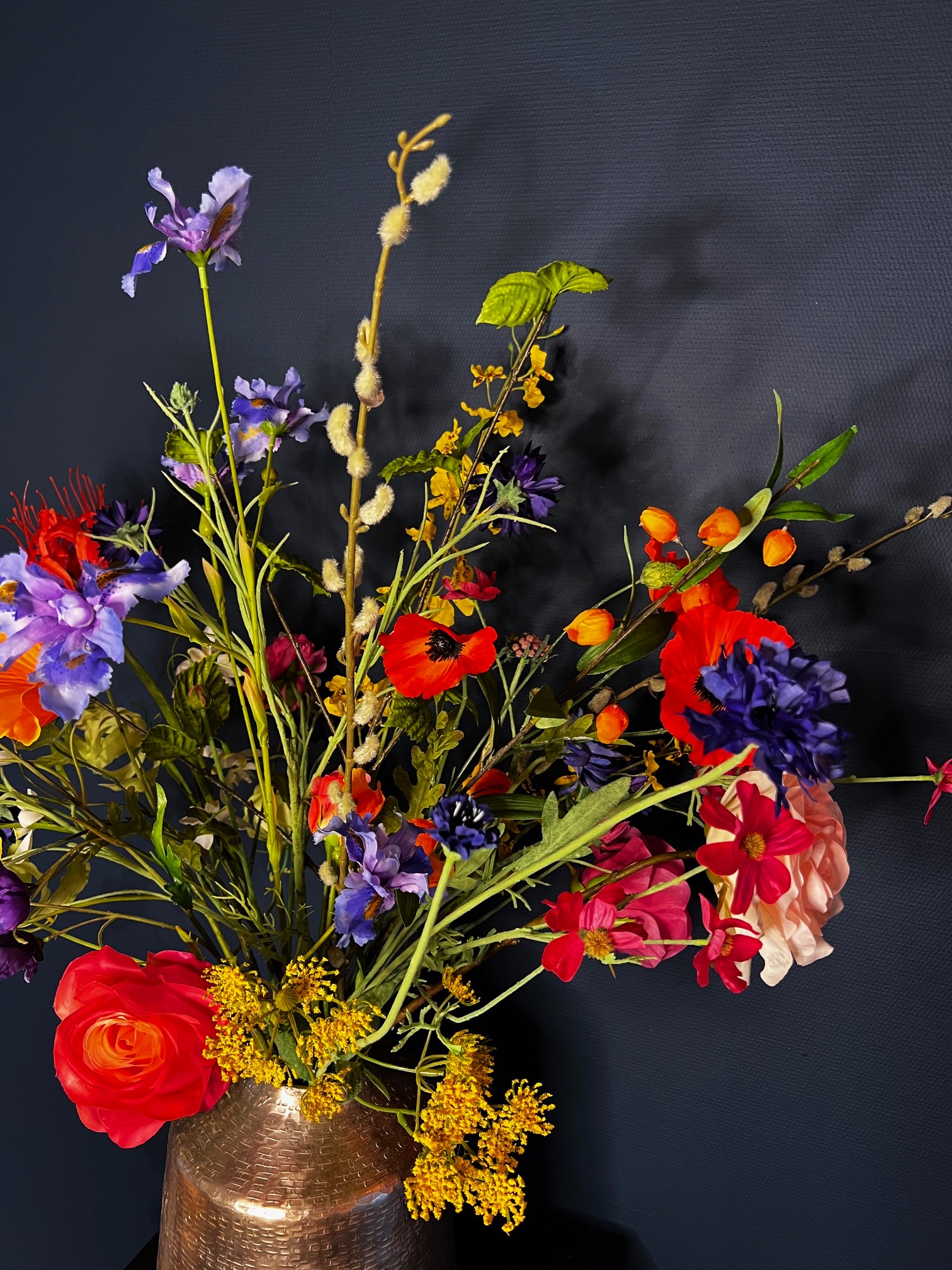 Plukboeket zijdenbloemen boeket Fleur - Afbeelding 4