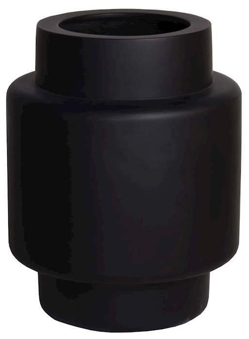 Bloempot Byland mat zwart hoogte 50 VTW - Afbeelding 2