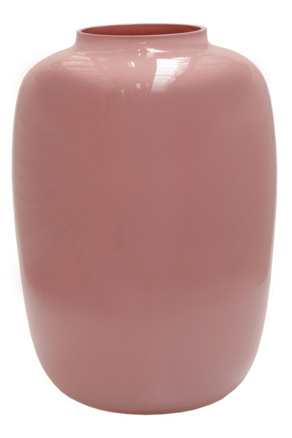 Vaas artic roze S -H29 cm