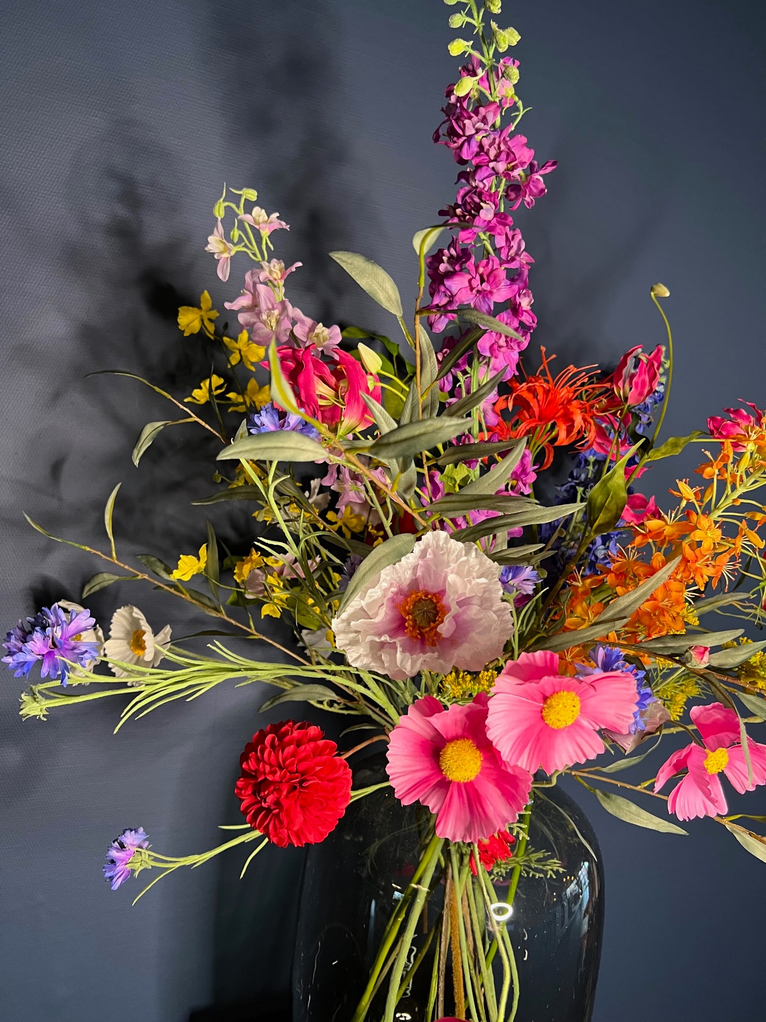 Groot zijden veldboeket Juul - Afbeelding 2