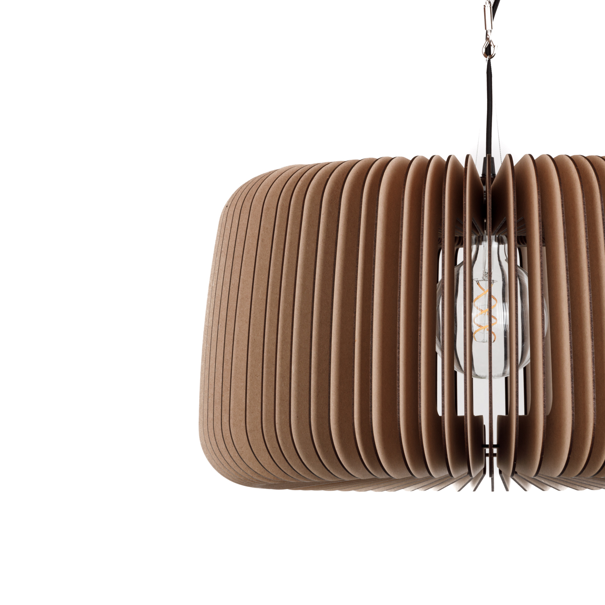 Boston 60 cm BLIJ bruin - Afbeelding 3