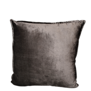 Velvet kussen zwart - 50x50 cm