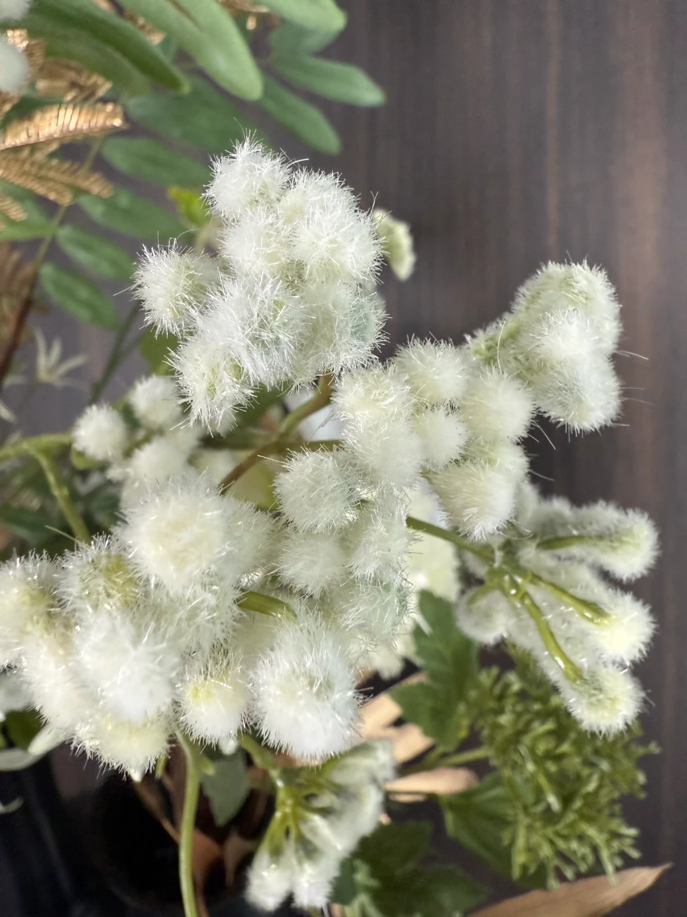 Zijdenbloemen boeket Dion voor in de toetervaas - Afbeelding 4