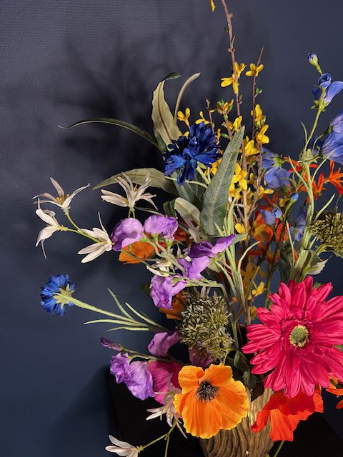 Kunstbloemenboeket Marijke - Afbeelding 2