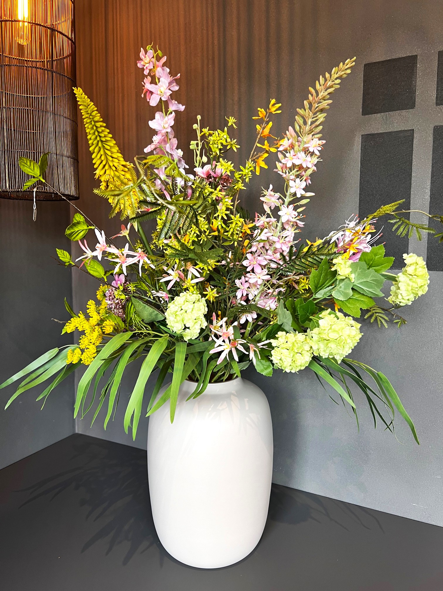 Plukboeket zijdebloemen Maud - Afbeelding 5