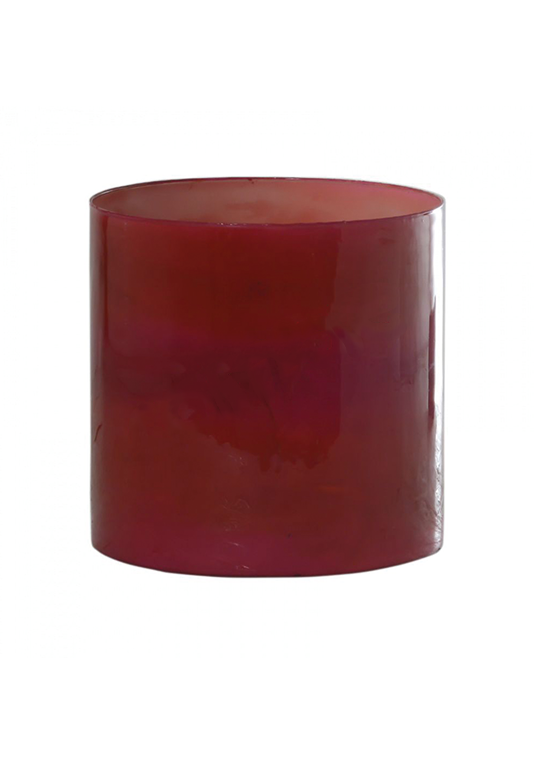 waxinelichthouder donkerroze -H20