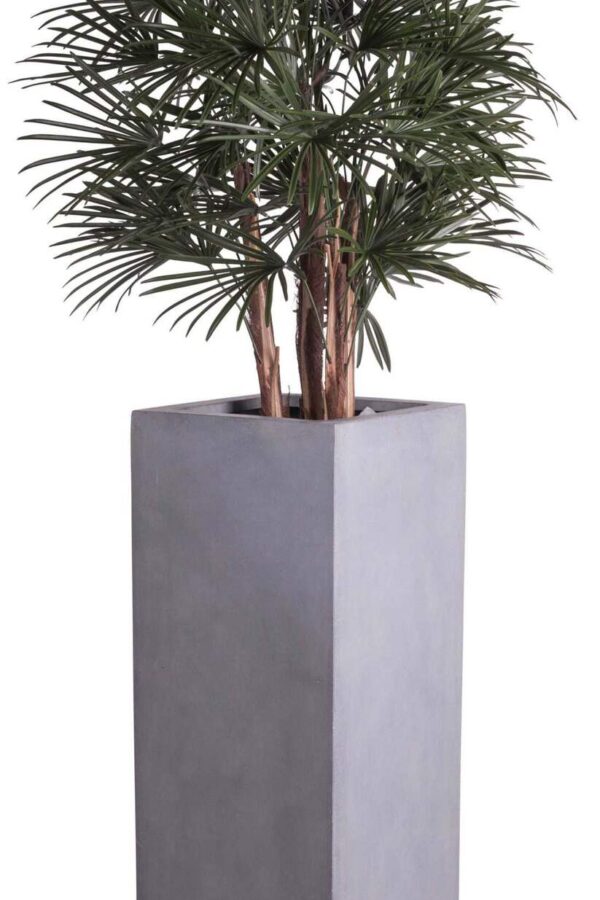 Zuil / plantenbak Coral grijs hoogte 100 cm VTW