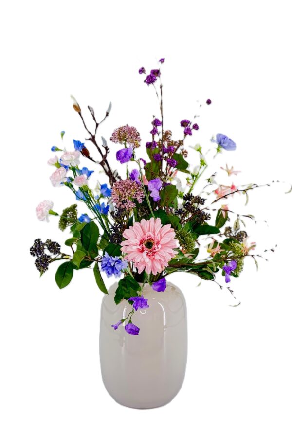 Zijdenbloemen boeket Stacy.