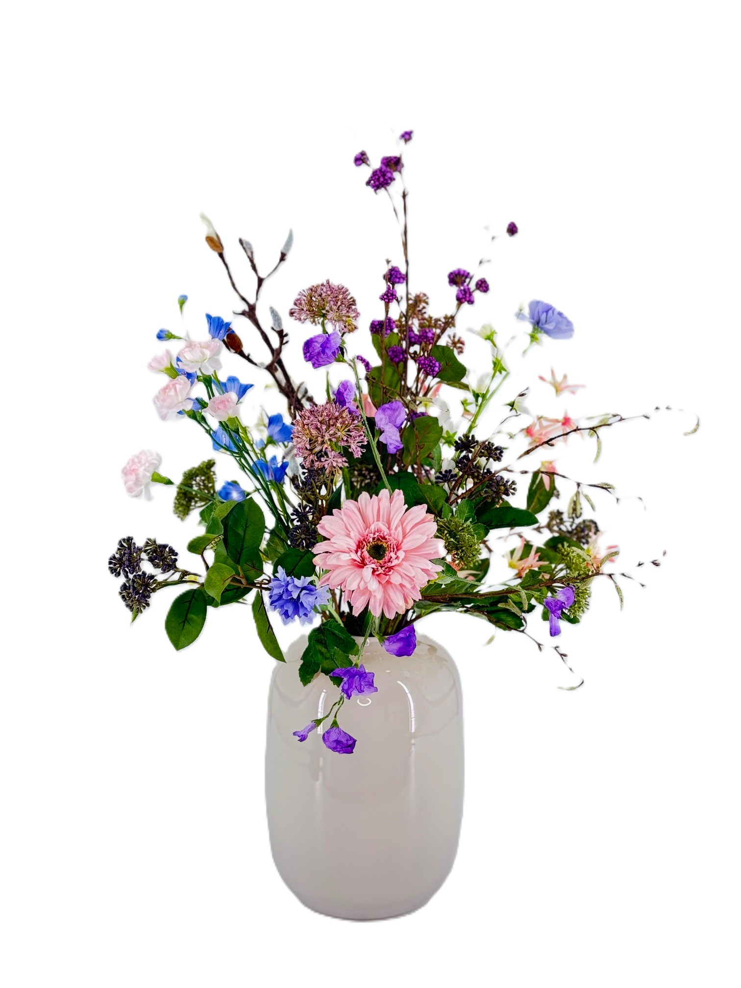 Zijdenbloemen boeket Stacy.