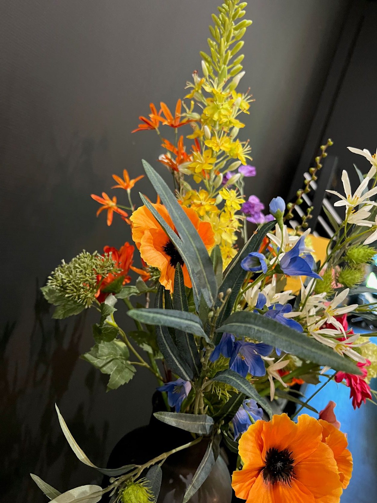 Zijdenbloemen boeket Ann - Afbeelding 2