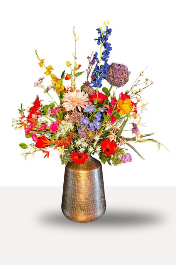 Zijden bloemen boeket Bella