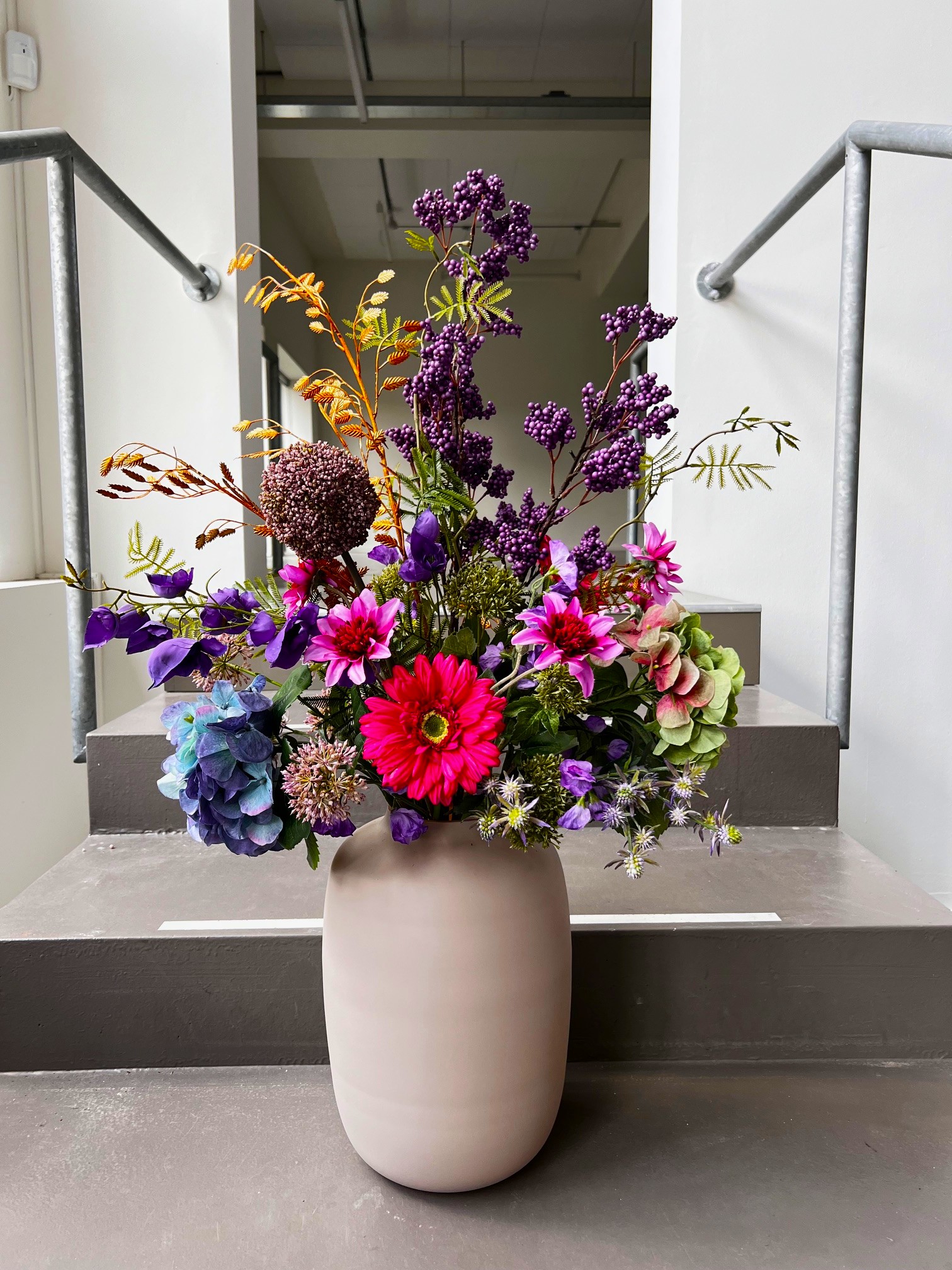 Kunstbloemen plukboeket Eva - Afbeelding 3