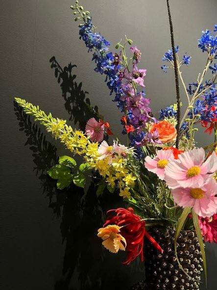 Zijden veldbloemen boeket Lilian groot - Afbeelding 3