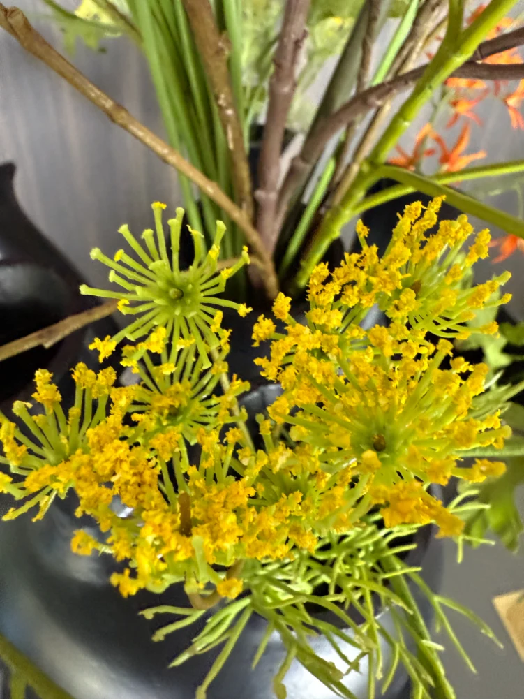 Zijdenbloemen boeket Alix voor in de toetervaas - Afbeelding 4