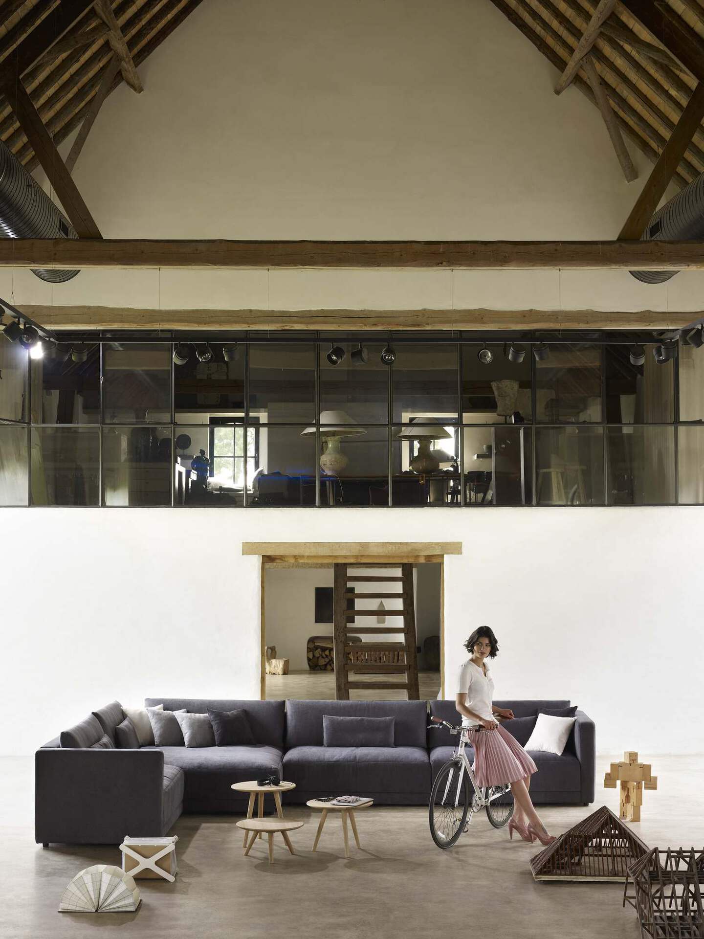 Loungebank hoekbank Plaza - Afbeelding 4