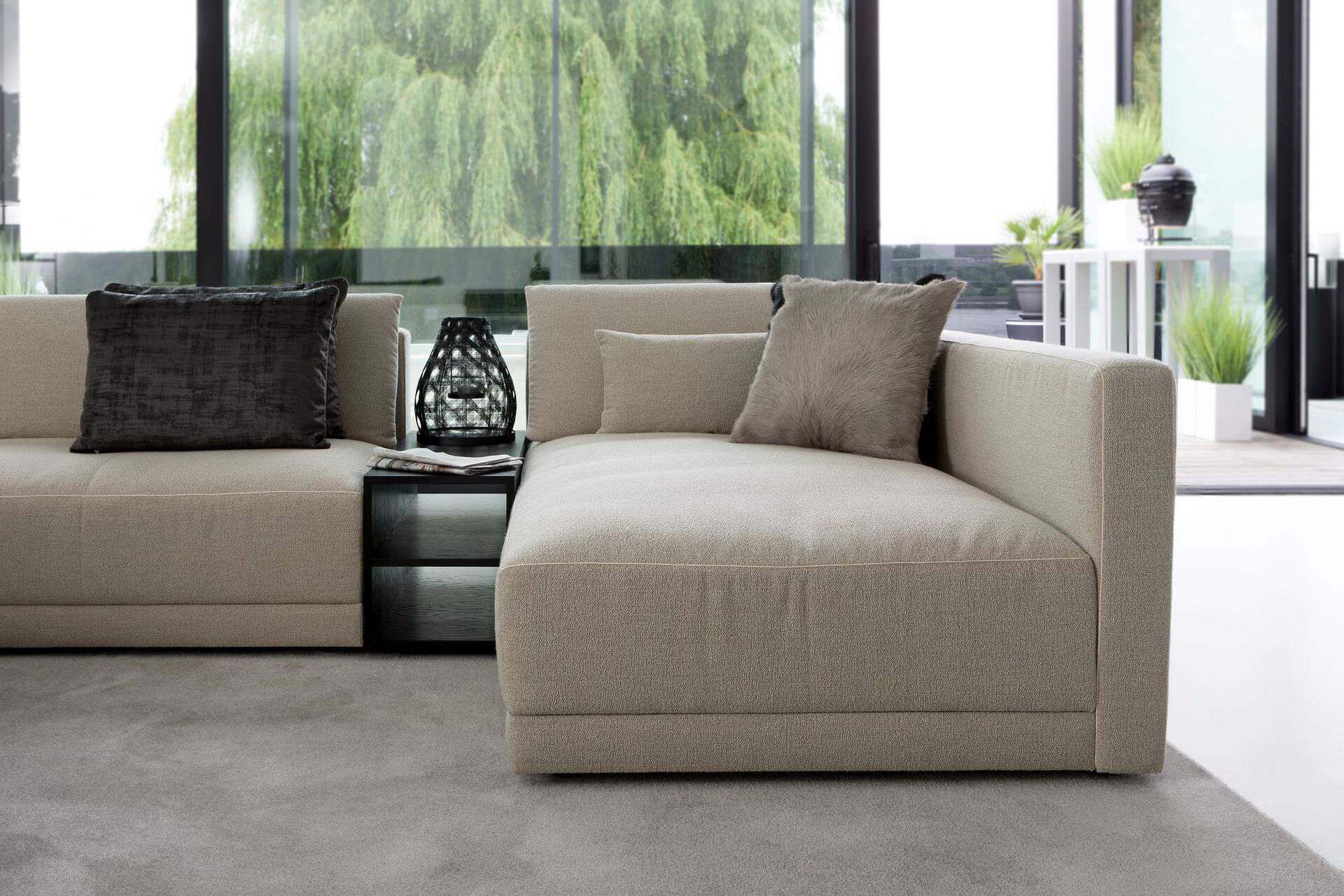 Loungebank hoekbank Plaza - Afbeelding 2