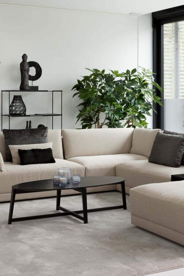 Loungebank hoekbank Plaza