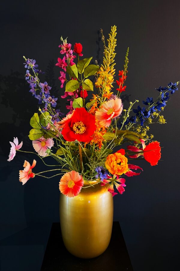 Zijdenbloemen boeket Lydia