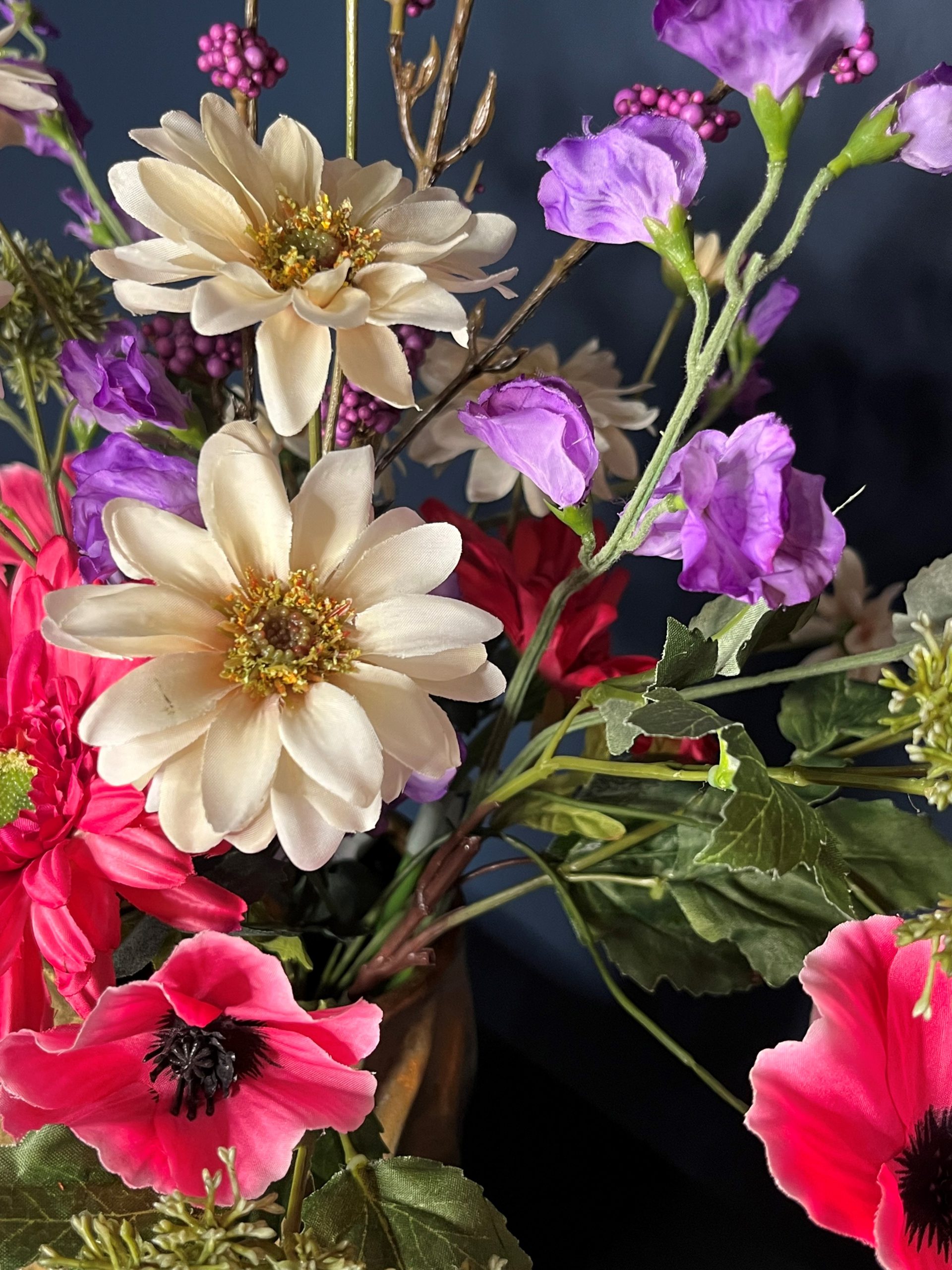 Zijdebloemen boeket Rosa - Afbeelding 4