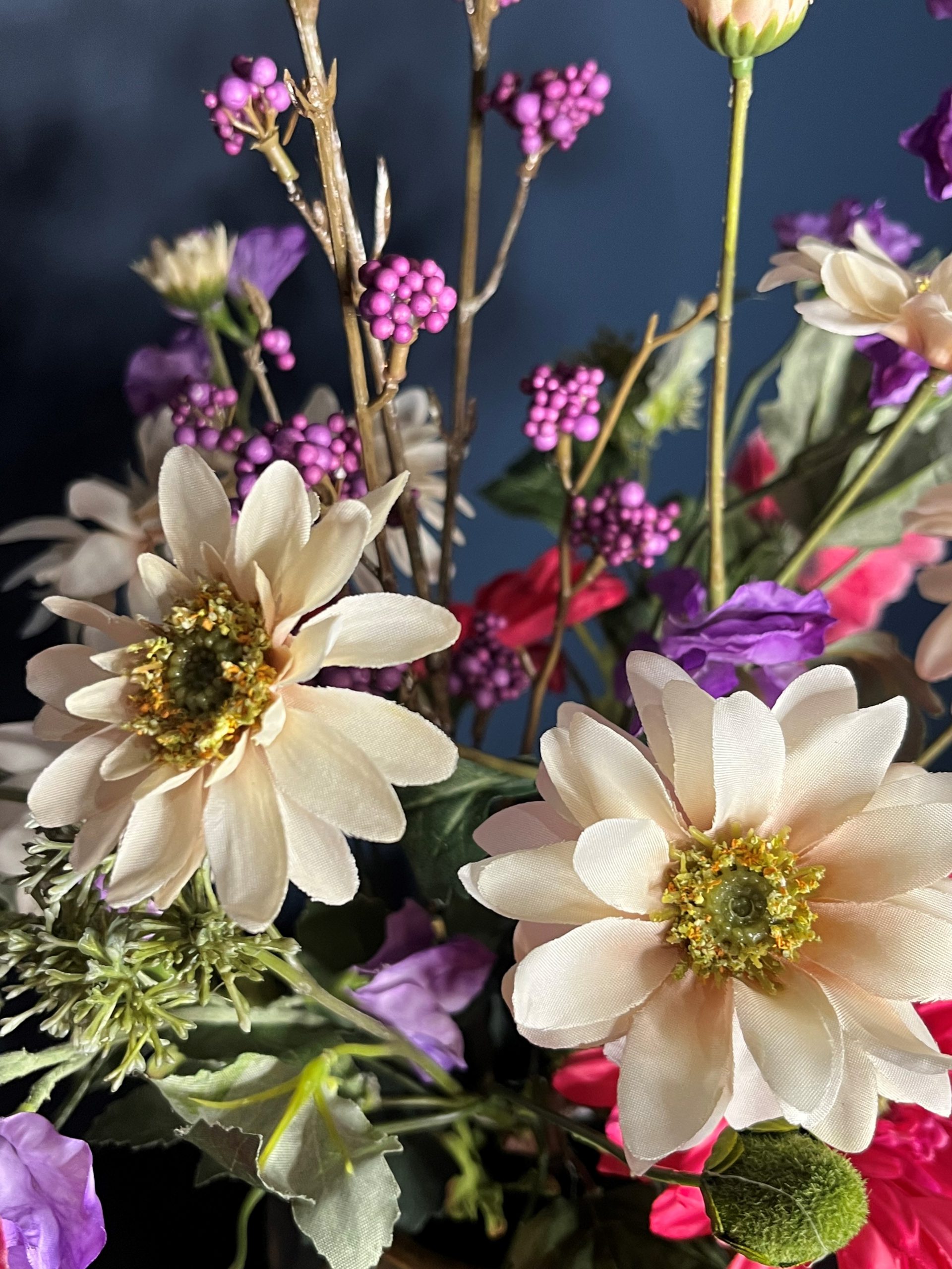 Zijdebloemen boeket Rosa - Afbeelding 3