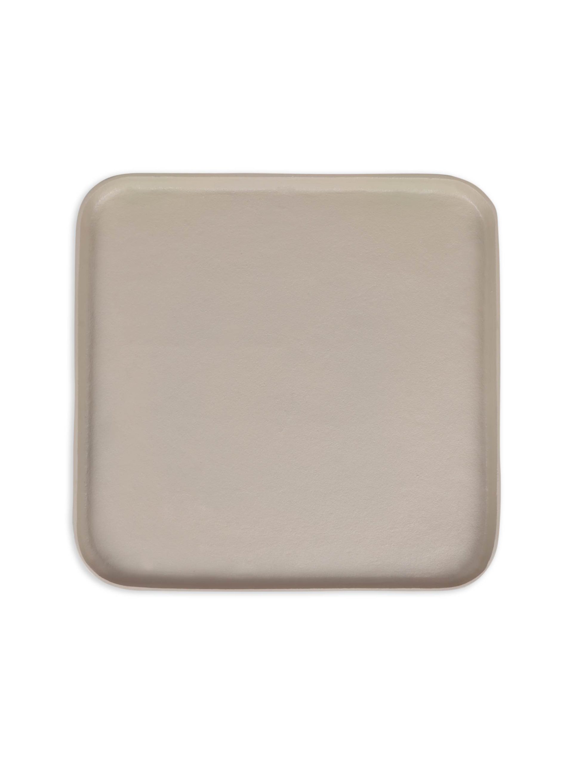 Dienblad Lyom vierkant beige S 40x40 cm