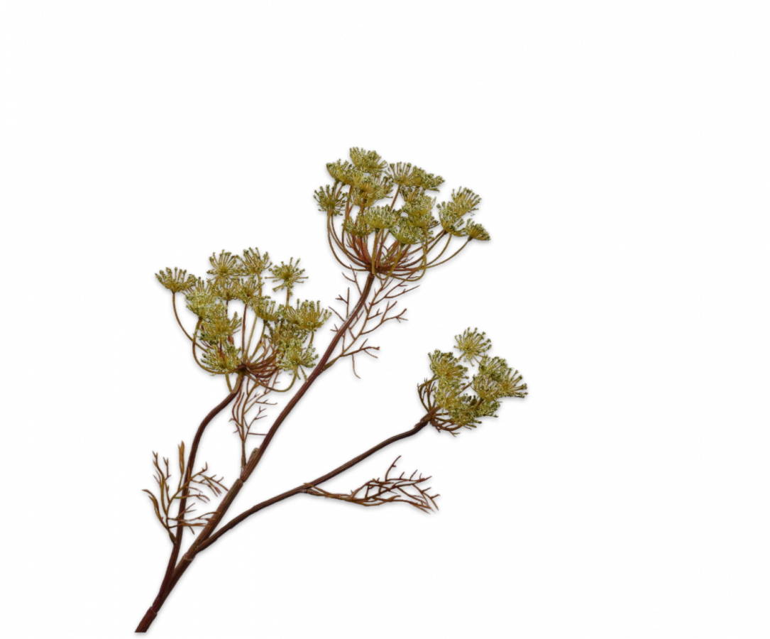 Dille tak groen 82 cm Silk-ka