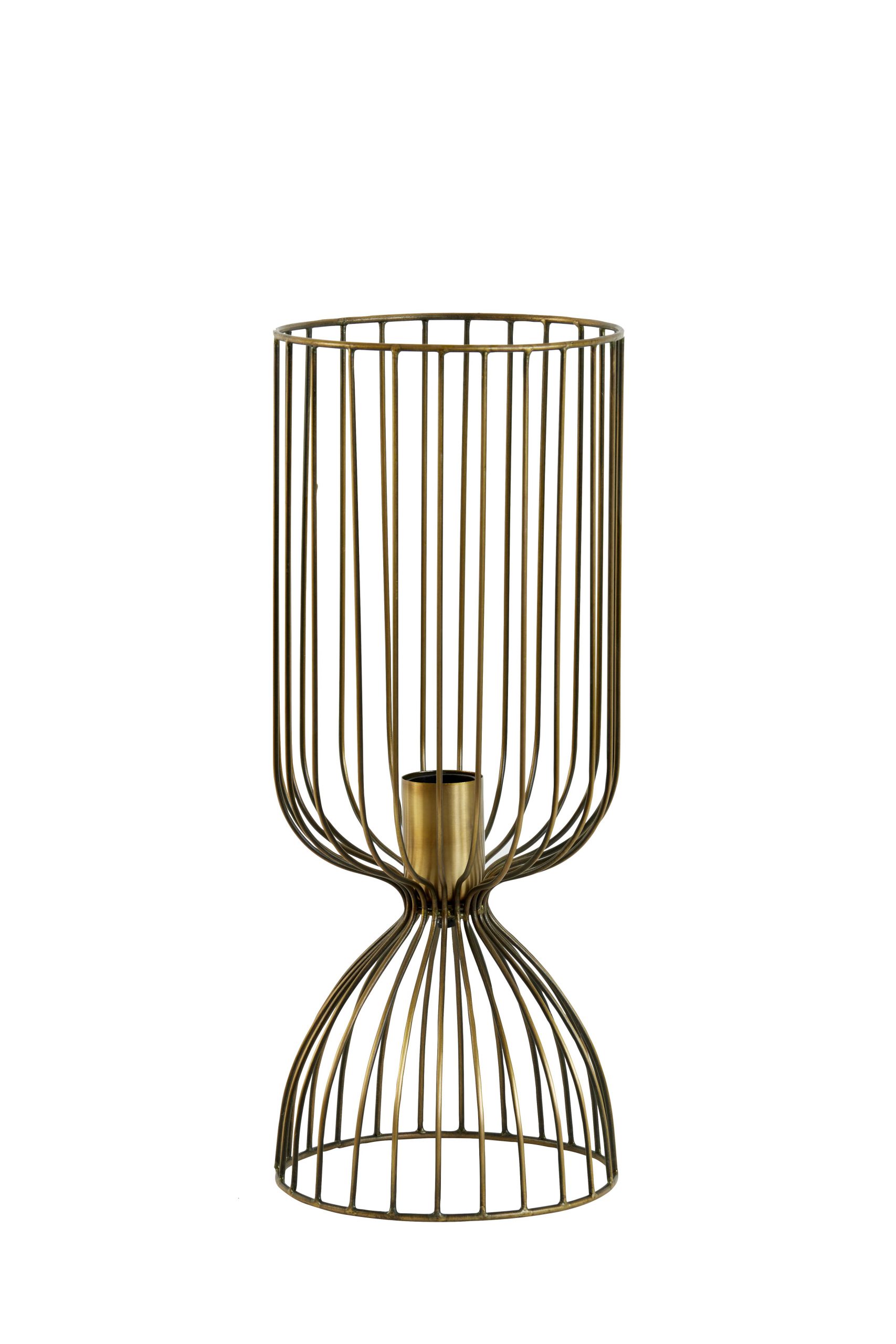 Tafellamp goud draadstaal - Afbeelding 2