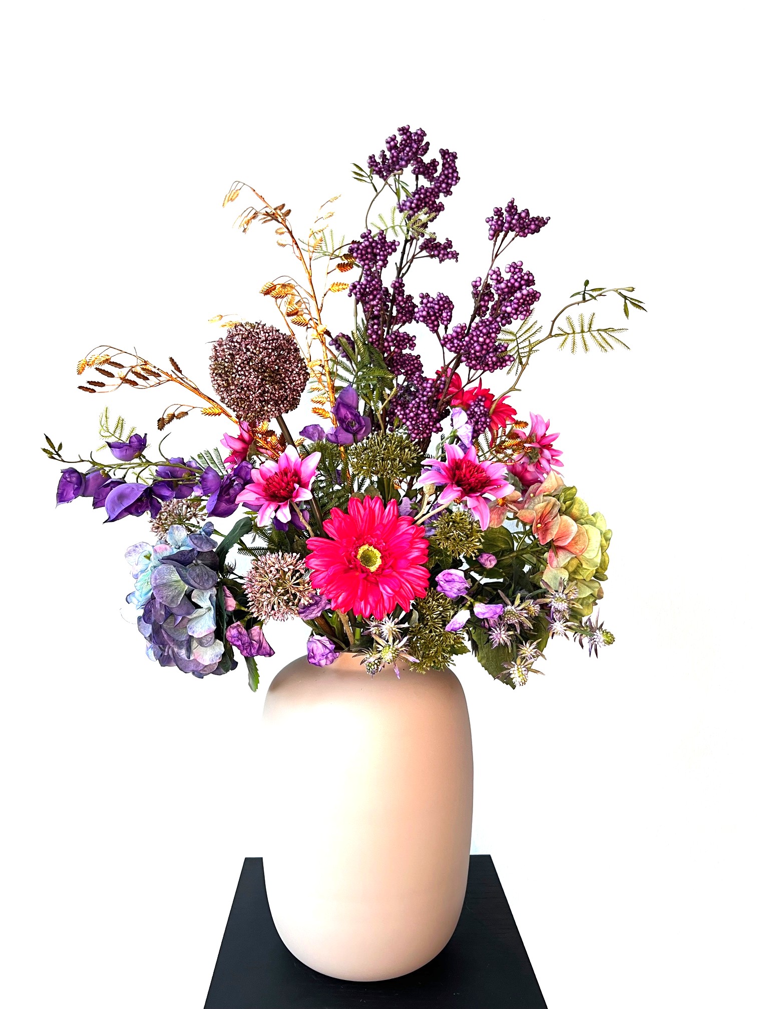 Kunstbloemen plukboeket Eva