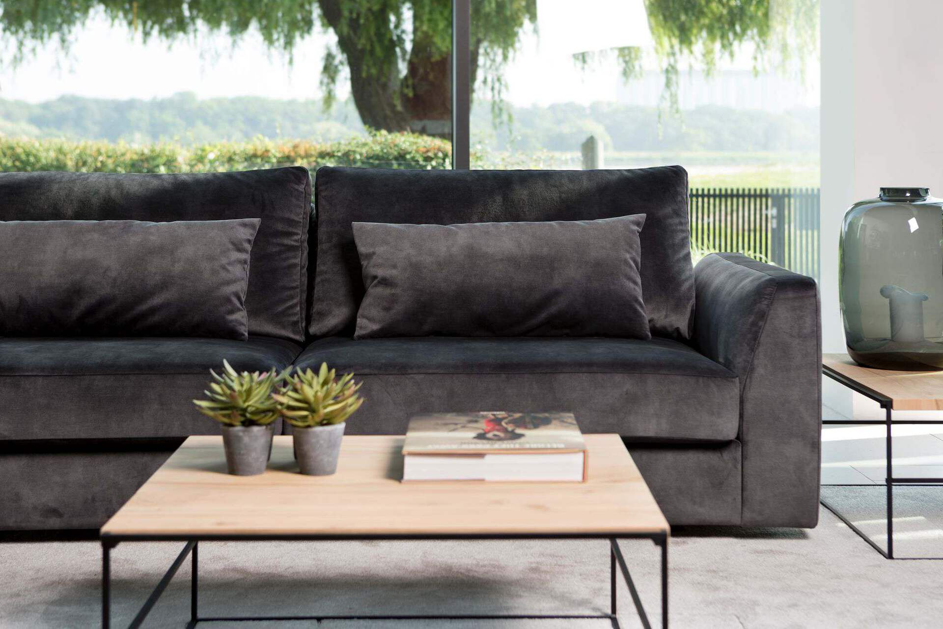 Loungebank hoekbank Adino - Afbeelding 13