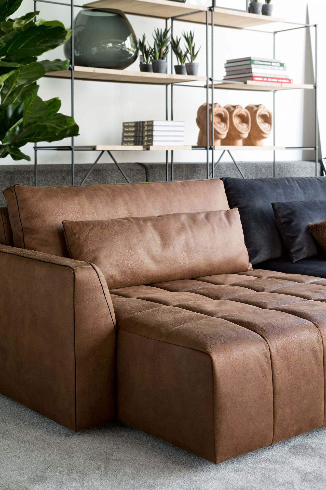 Loungebank hoekbank Adino - Afbeelding 9