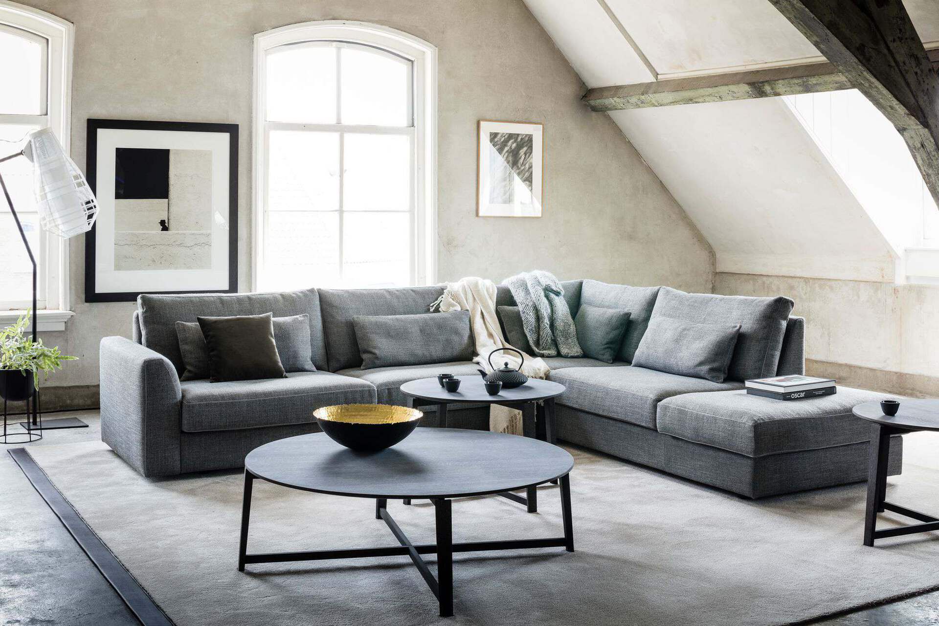 Loungebank hoekbank Adino - Afbeelding 6