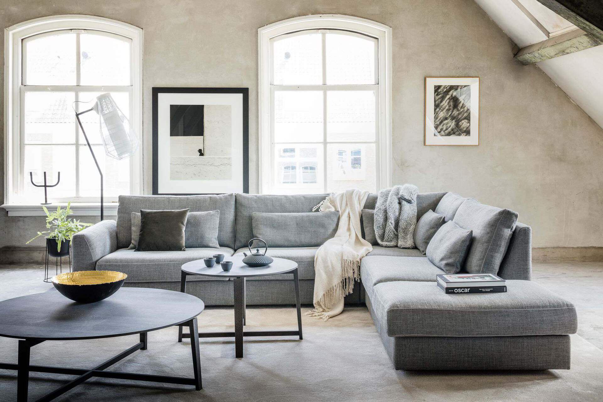 Loungebank hoekbank Adino - Afbeelding 5