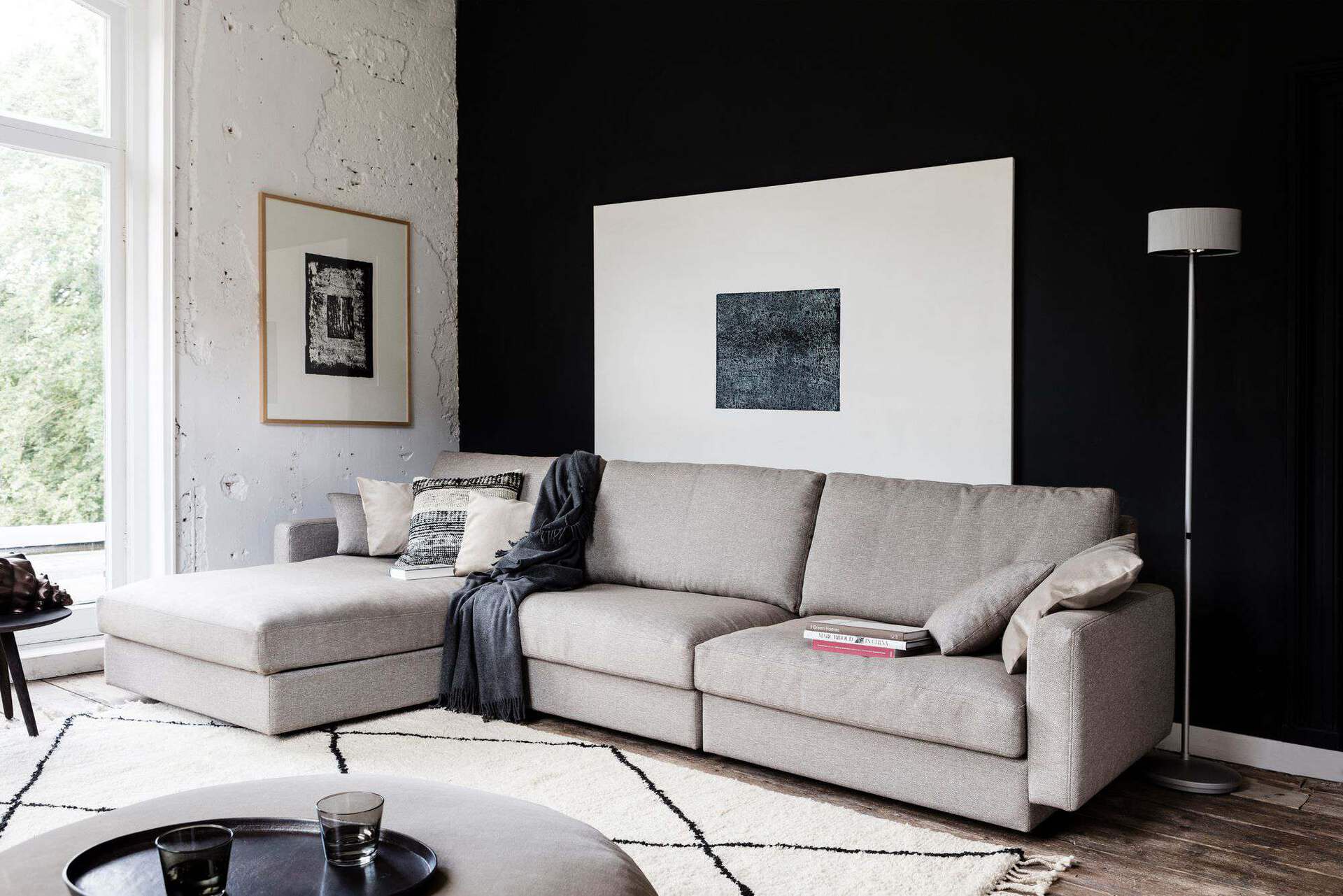 Loungebank hoekbank Avelino - Afbeelding 6