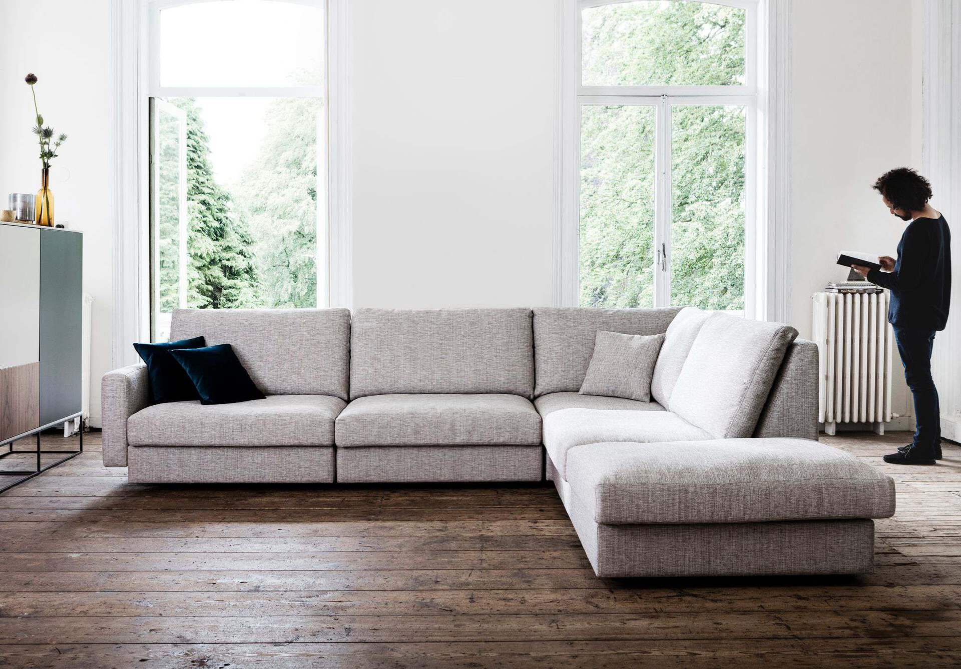 Loungebank hoekbank Avelino - Afbeelding 9