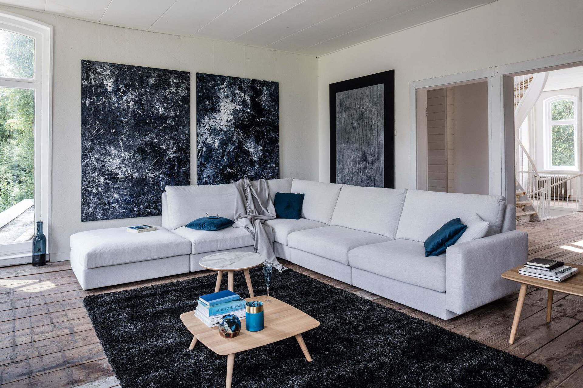 Loungebank hoekbank Avelino - Afbeelding 5