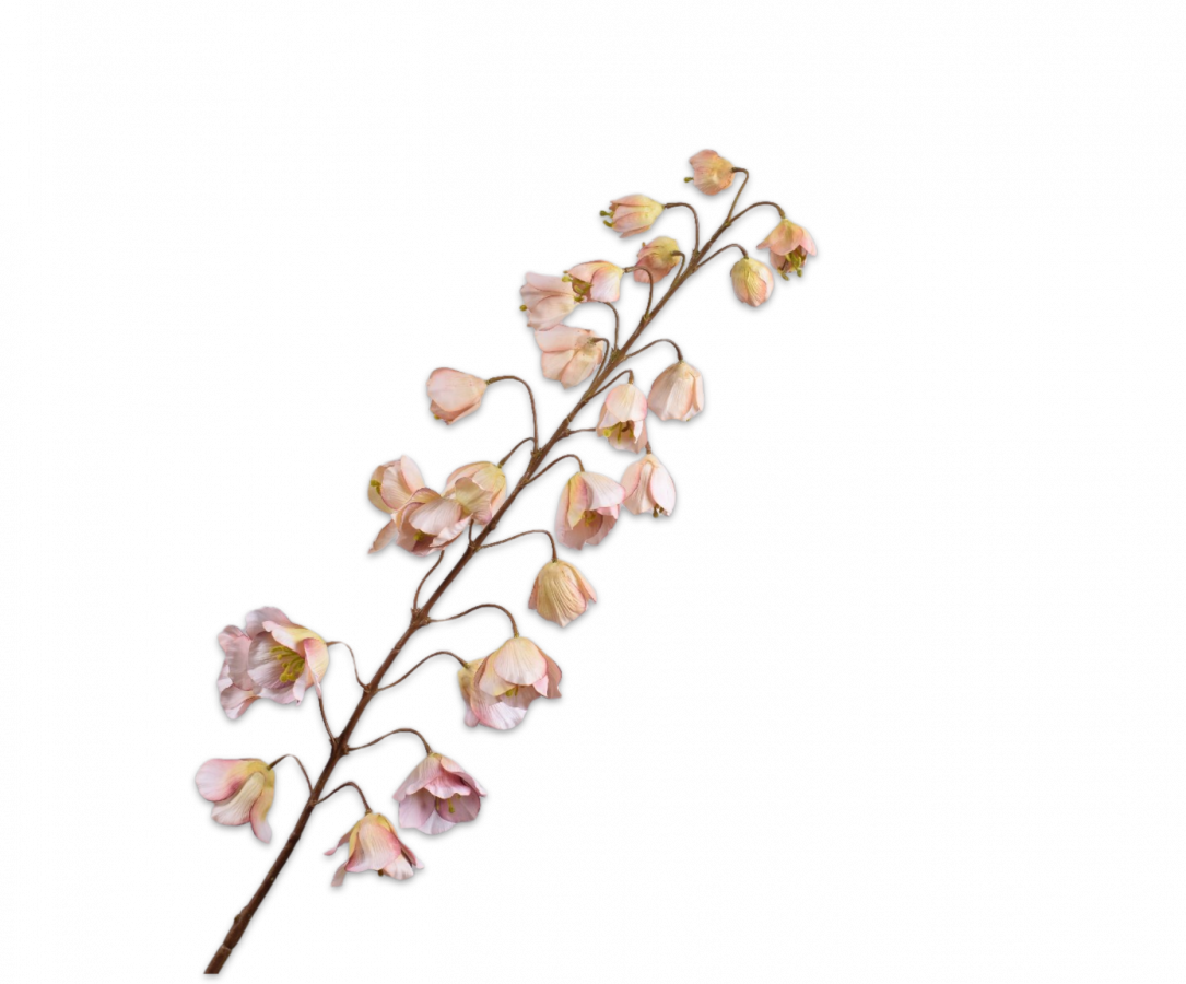 Fritillaria steel roze beige 112 cm Silk-ka