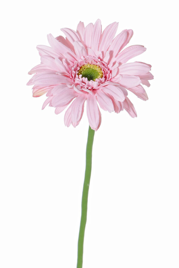 Gerbera licht roze 63 cm