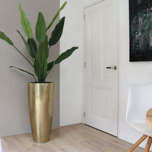 Bloempot goud Kenny - 80 cm - Afbeelding 4