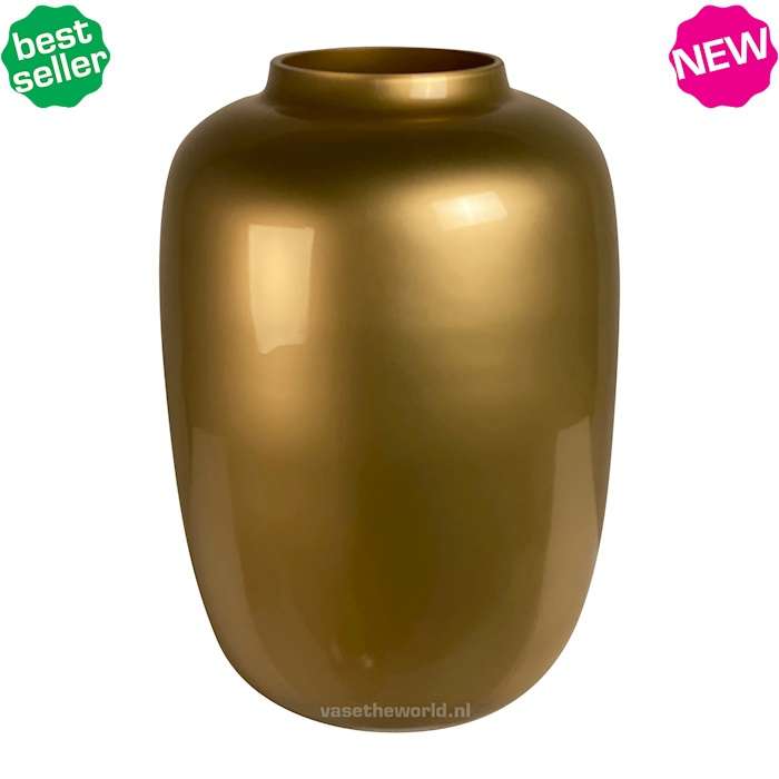 Gouden vaas Nala L - H45
